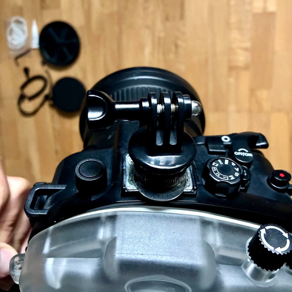 SeaFrogs Meikon waterhousing for SONY A7SIII + port + aluminum handles - Picture 9 of 9